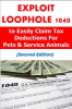 Exploit_Loophole_1040_to_Easily_Claim_Tax_Deductions_For_Pets___Service_Animals__Second_Edition_